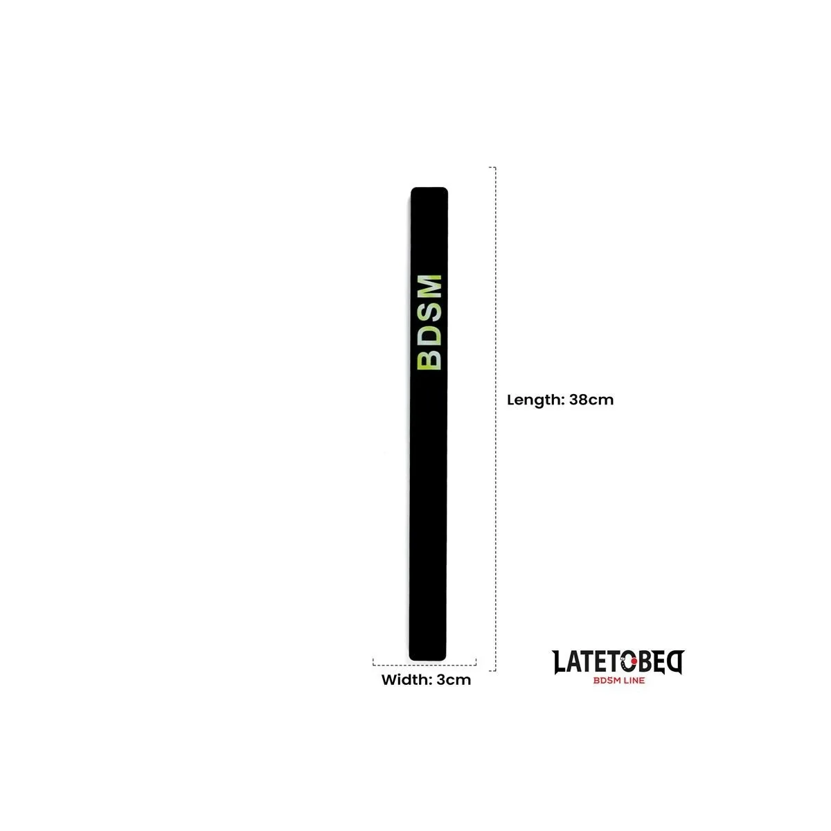 SPANKING-PADDEL 38 CM VON LATETOBED BDSM LINE