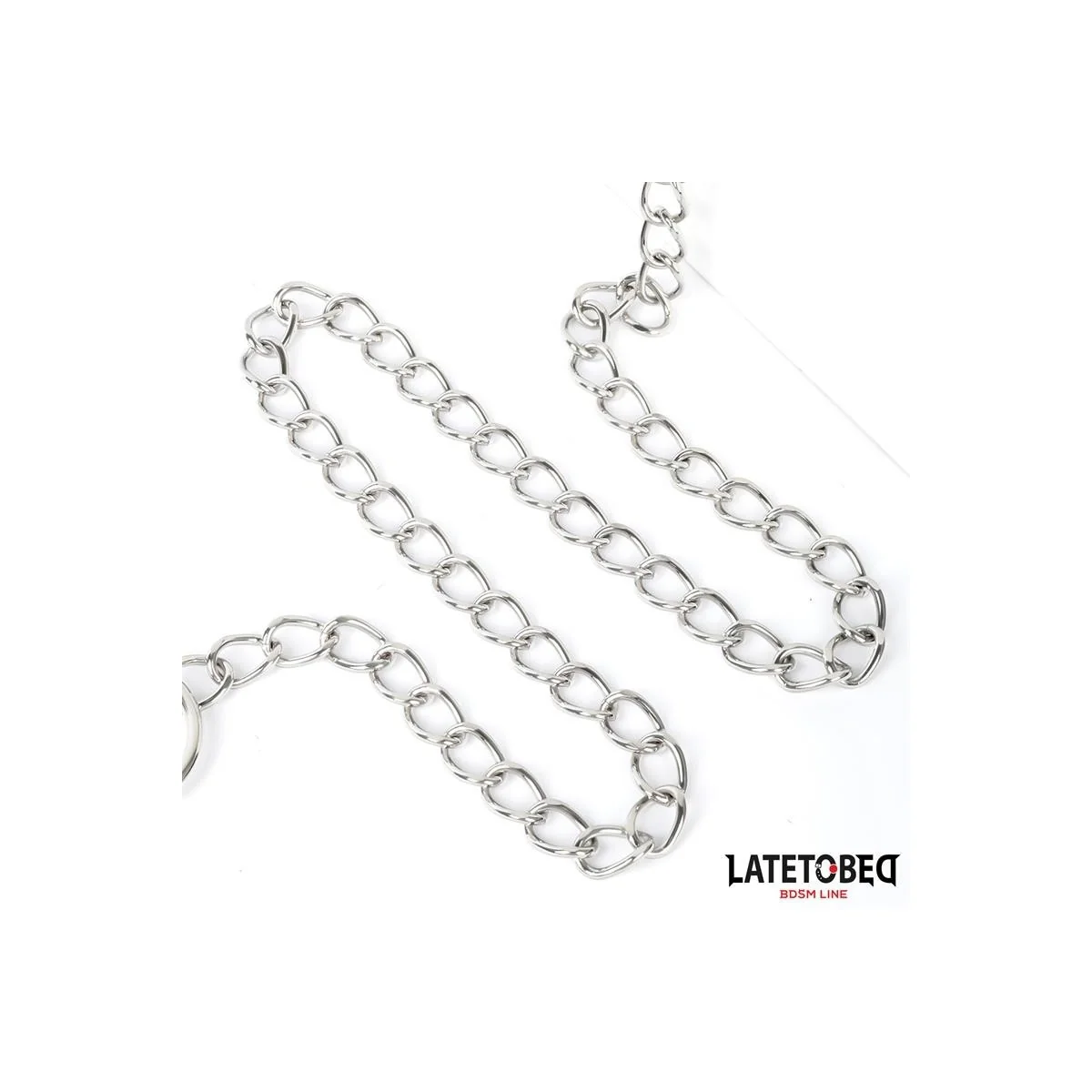 HALSBAND MIT LEINE 52 CM VON LATETOBED BDSM LINE