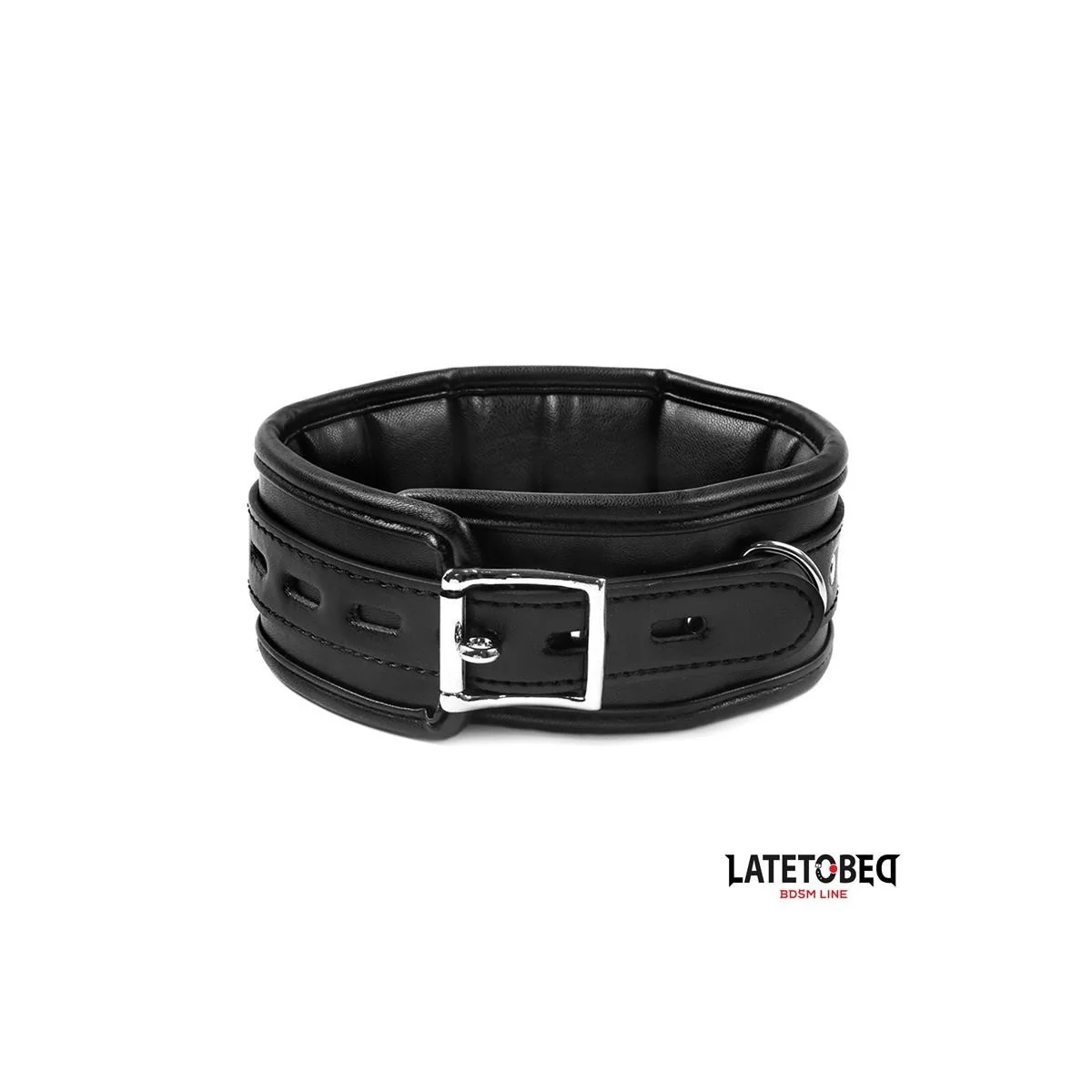 SCHWAMMHALSBAND MIT LEINE VON LATETOBED BDSM LINE