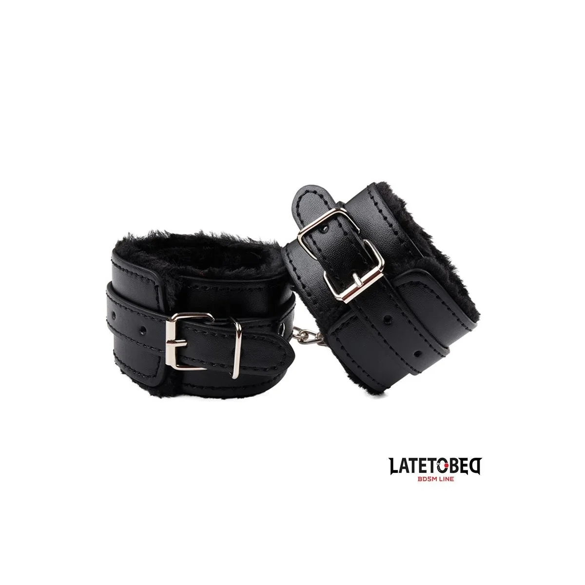 FELL-HANDFESSEL SCHWARZ VON LATETOBED BDSM LINE