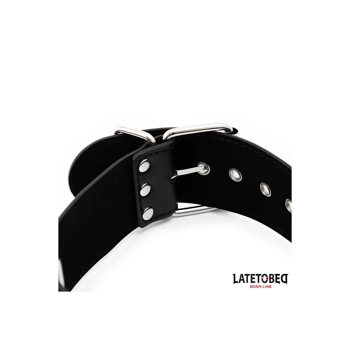 HALS- UND HANDFESSEL VON LATETOBED BDSM LINE
