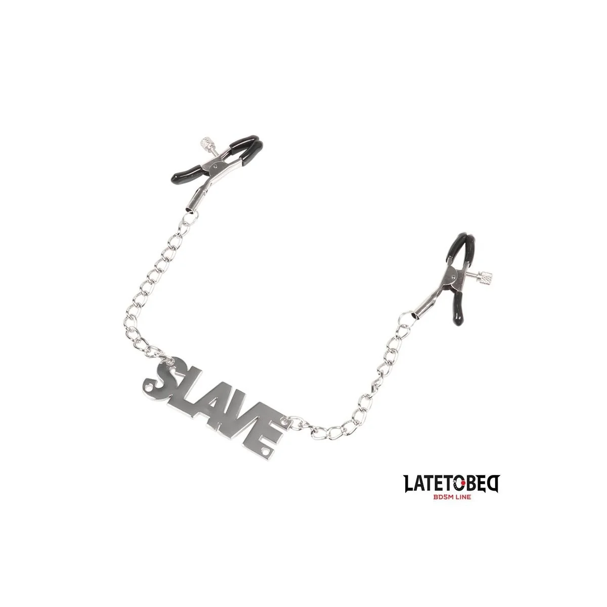 NIPPELKLEMMEN MIT SLAVE VON LATETOBED BDSM LINE