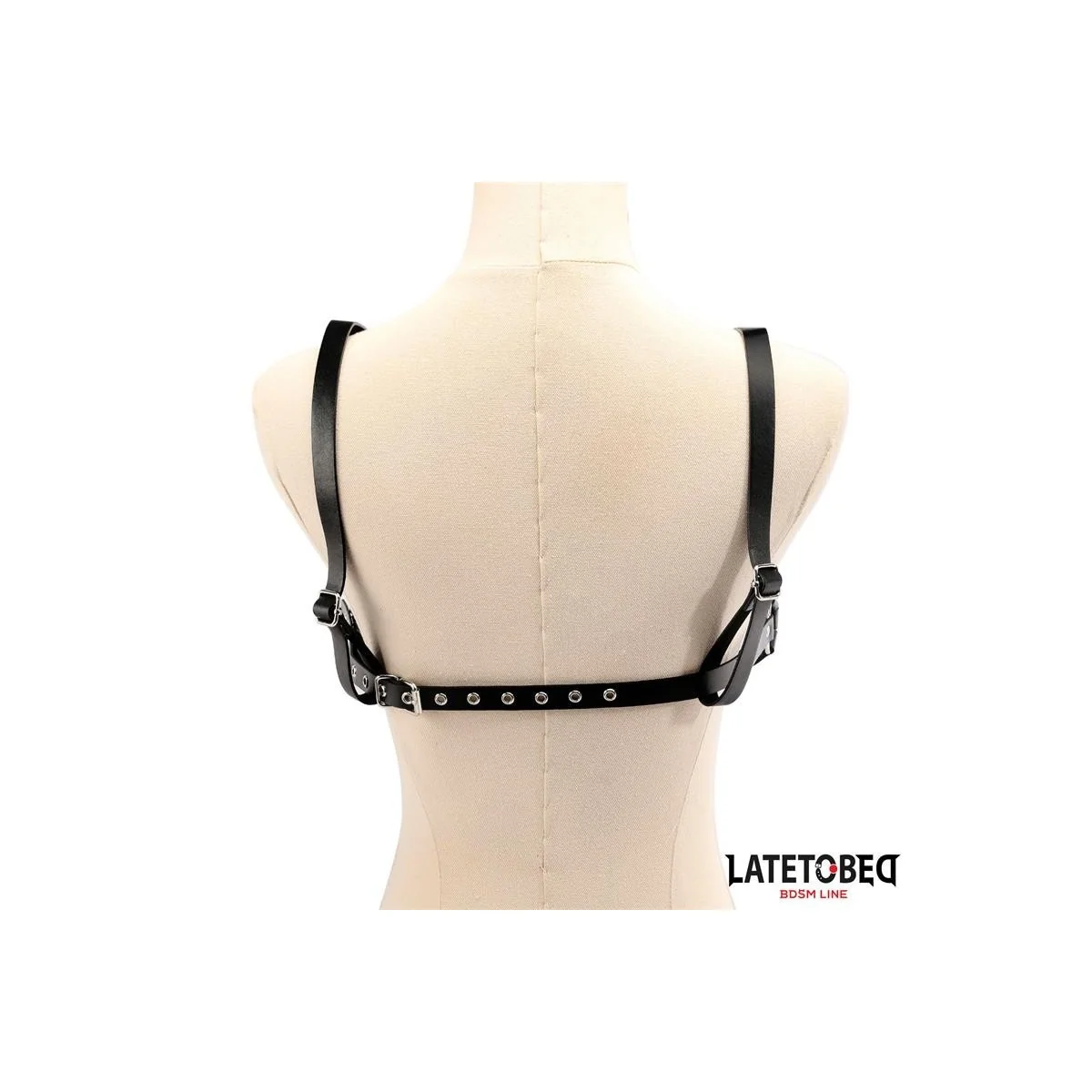 VERSTELLBARER BRUST-HARNESS VON LATETOBED BDSM LINE