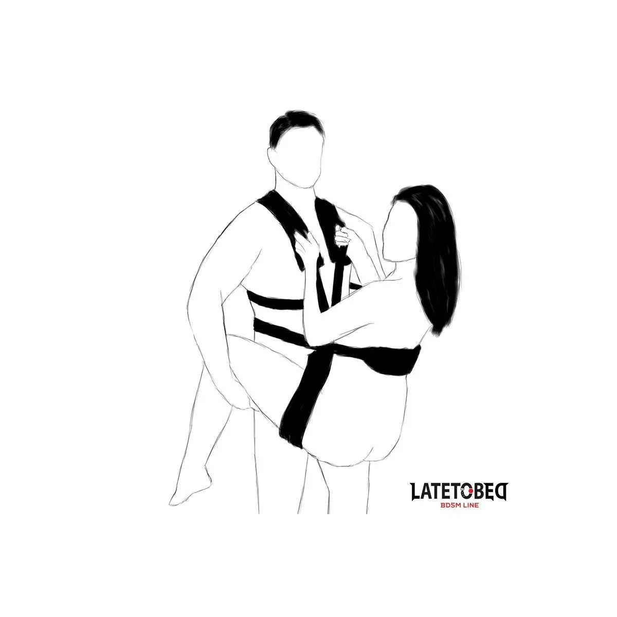 SCHULTER-SWINGSTRAP VON LATETOBED BDSM LINE