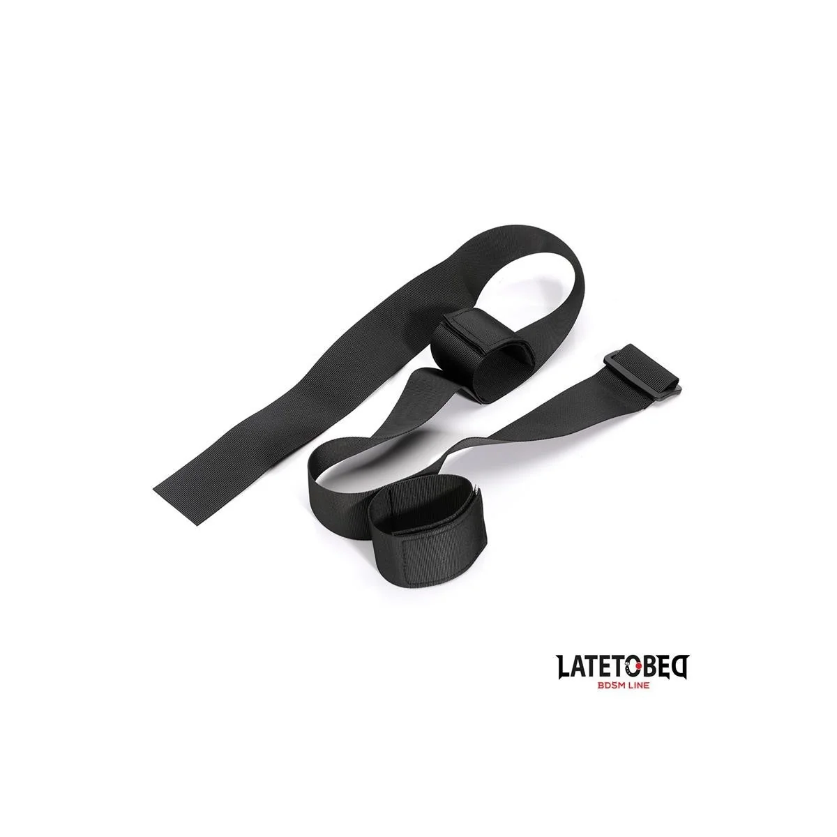 HÜFTBAND UND KLETTVERSCHLUSS-HANDGELENKMANSCHETTE VON LATETOBED BDSM LINE