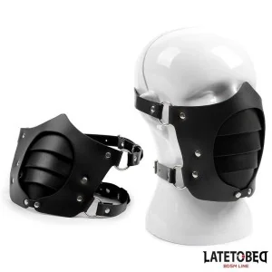 VERSTELLBARE MASKE IM PUNK-STIL VON LATETOBED BDSM LINE