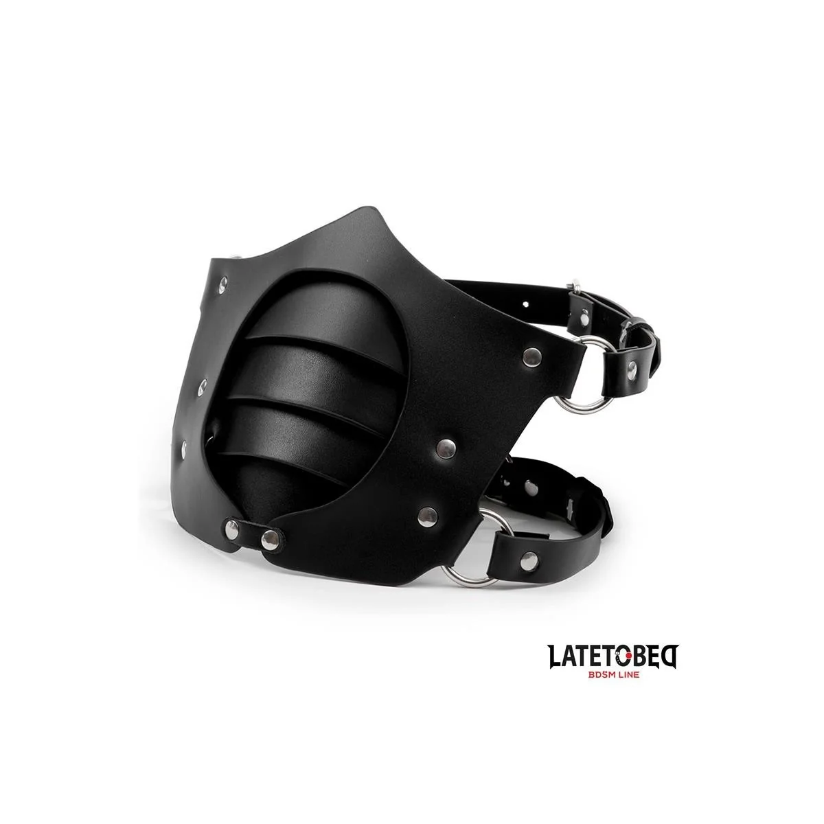 VERSTELLBARE MASKE IM PUNK-STIL VON LATETOBED BDSM LINE