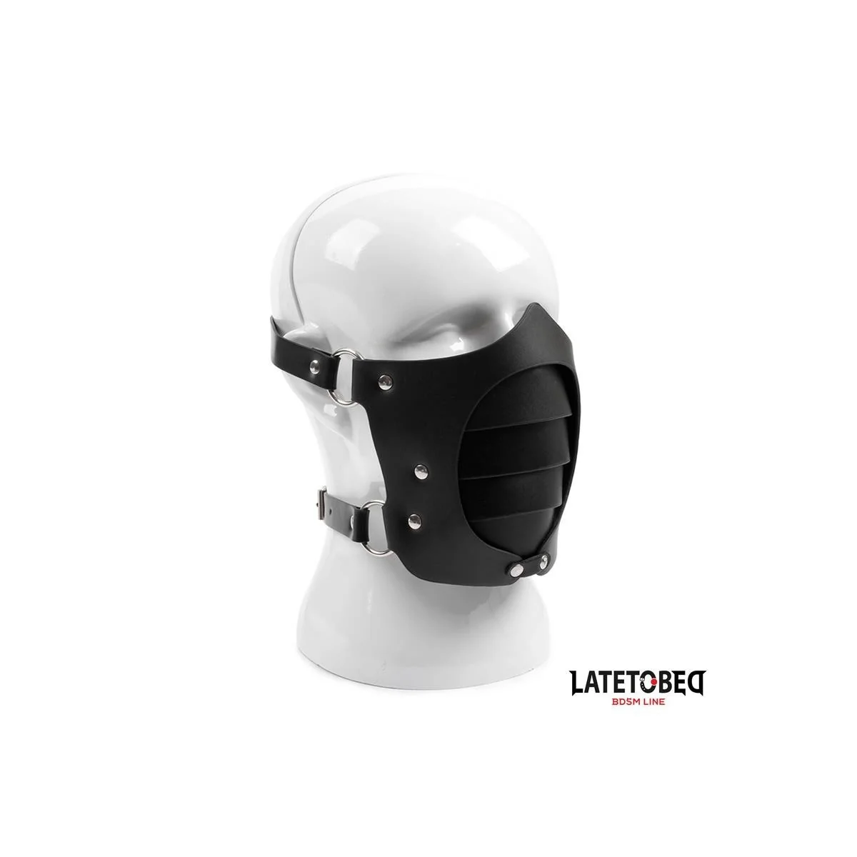 VERSTELLBARE MASKE IM PUNK-STIL VON LATETOBED BDSM LINE