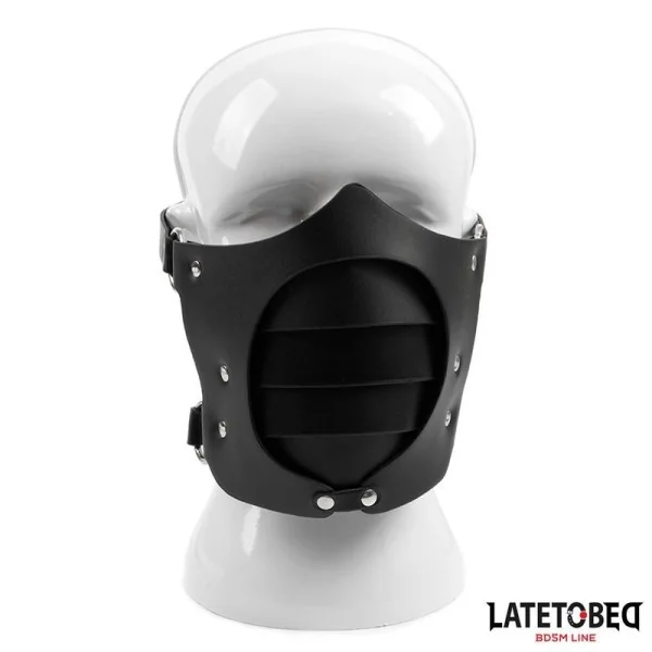 VERSTELLBARE MASKE IM PUNK-STIL VON LATETOBED BDSM LINE