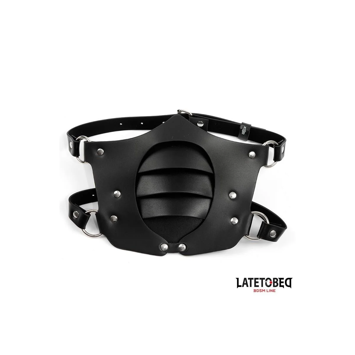 VERSTELLBARE MASKE IM PUNK-STIL VON LATETOBED BDSM LINE