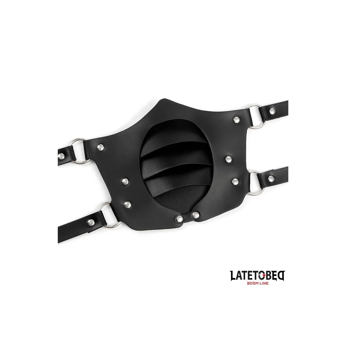 VERSTELLBARE MASKE IM PUNK-STIL VON LATETOBED BDSM LINE