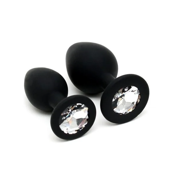 Doppeltes Butt-Plug-Set von Latex Play kaufen | Fesselliebe