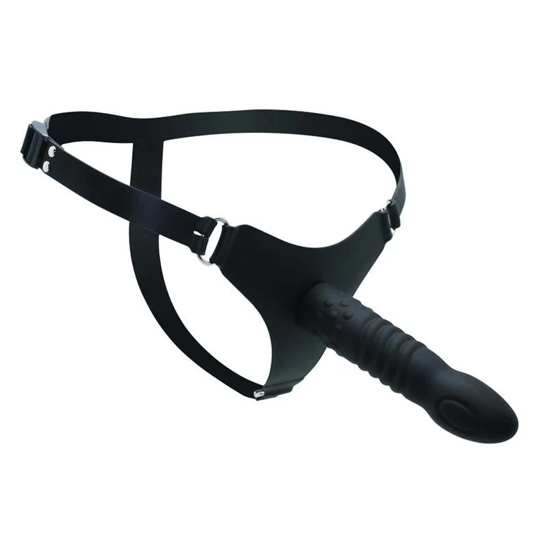 Strap-on mit Dildo Silikon 16 cm von Latex Play kaufen | Fesselliebe 2