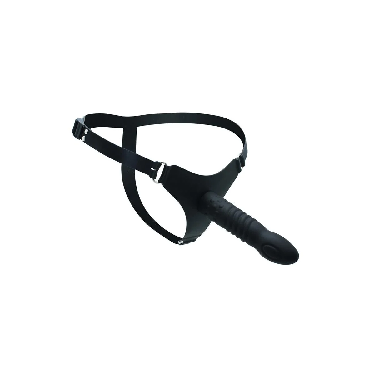 Strap-on mit Dildo Silikon 16 cm von Latex Play kaufen | Fesselliebe