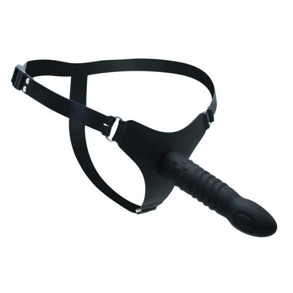 Strap-on mit Dildo Silikon 16 cm von Latex Play kaufen | Fesselliebe