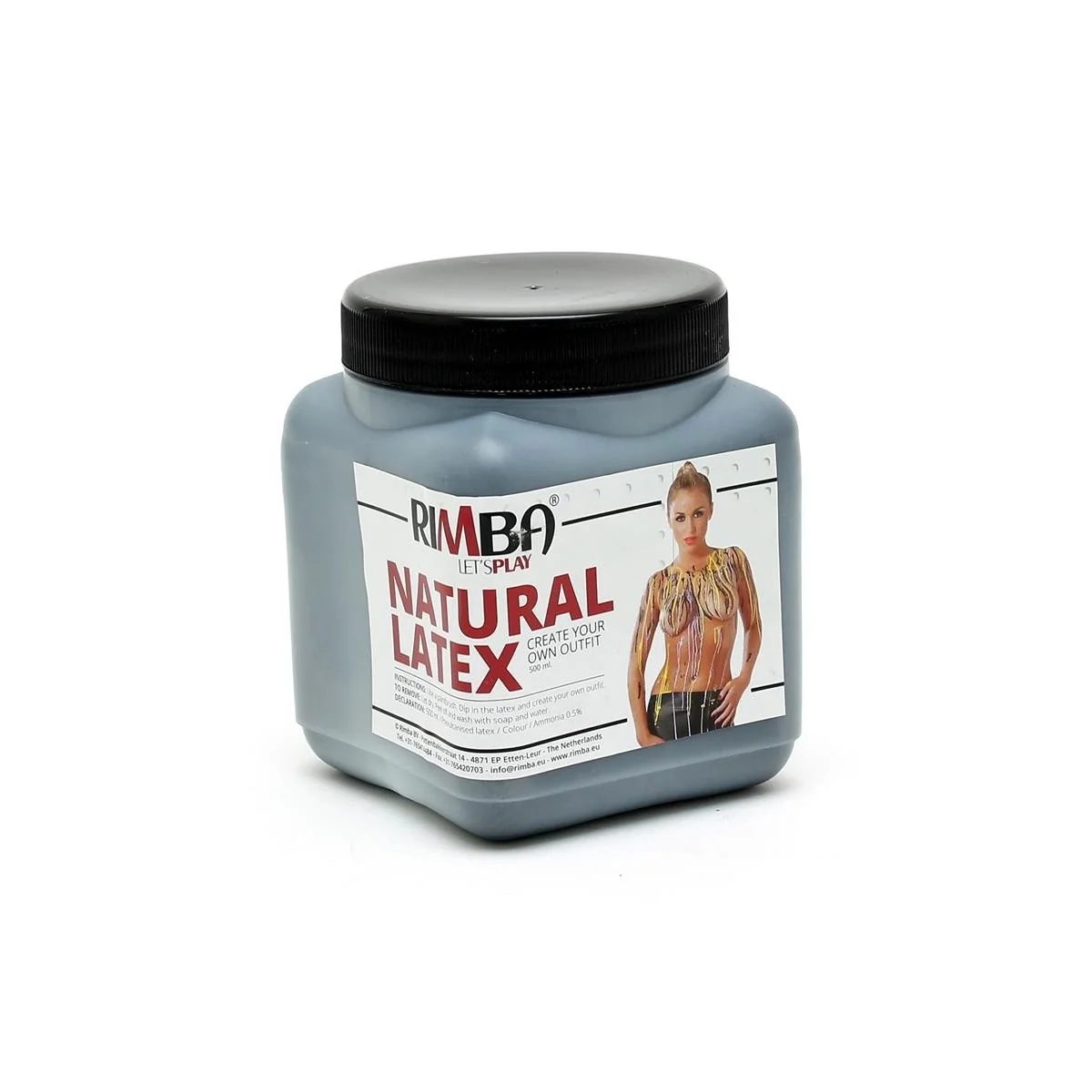 Flüssiglatex Schwarz 500 ml von Latex Play kaufen | Fesselliebe