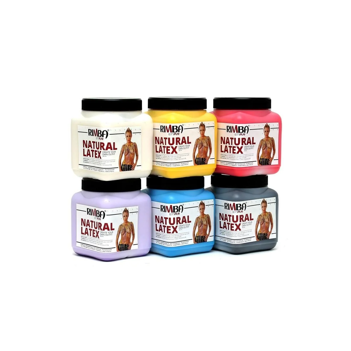 Flüssiglatex Schwarz 500 ml von Latex Play kaufen | Fesselliebe