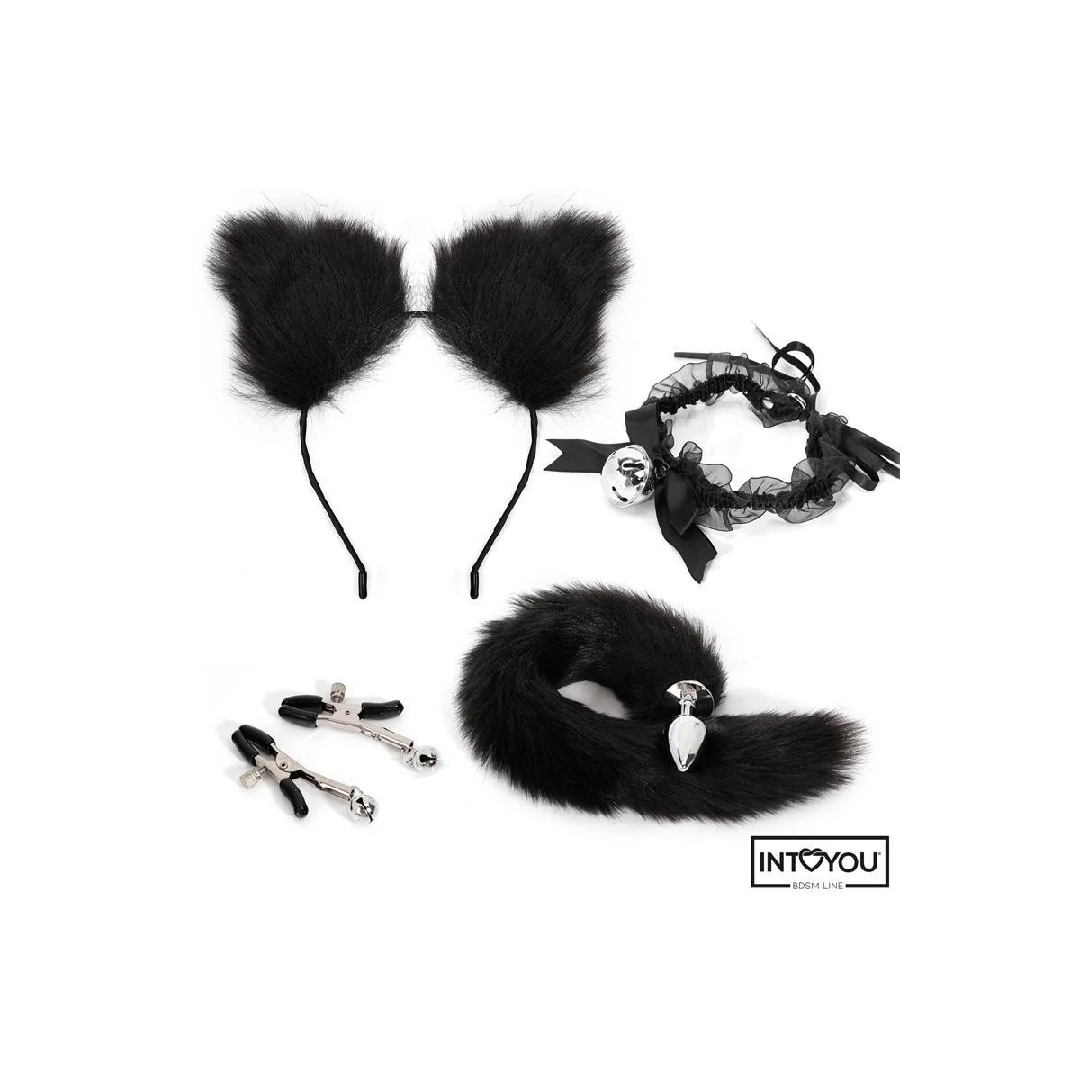 4-TEILIGES COSPLAY-SET VON INTOYOU BDSM LINE