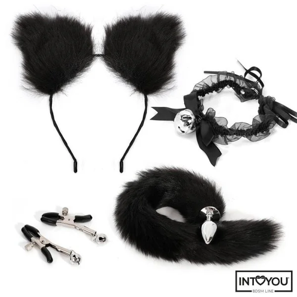 4-TEILIGES COSPLAY-SET VON INTOYOU BDSM LINE