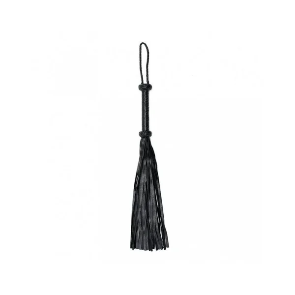 Geflochtener Leder-Flogger Schwarz von Bondage Play kaufen | Fesselliebe