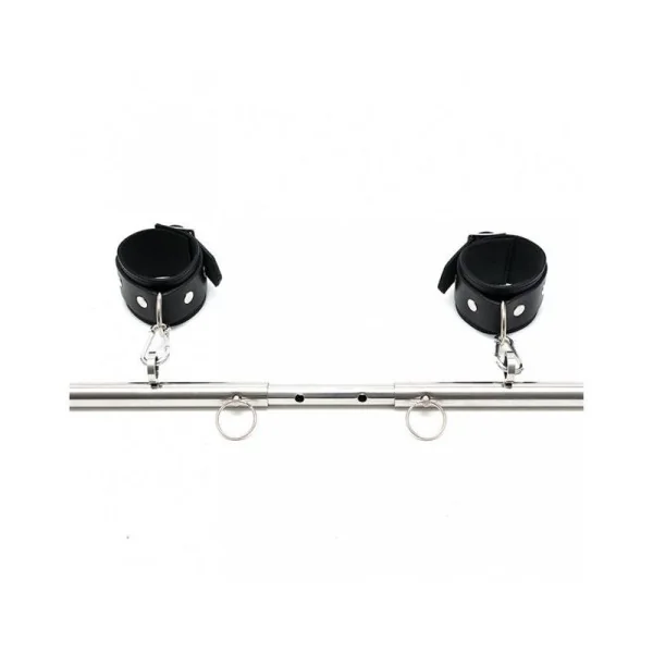 Spreizstange aus Metall mit Fesseln - Verstellbar von Bondage Play kaufen | Fesselliebe