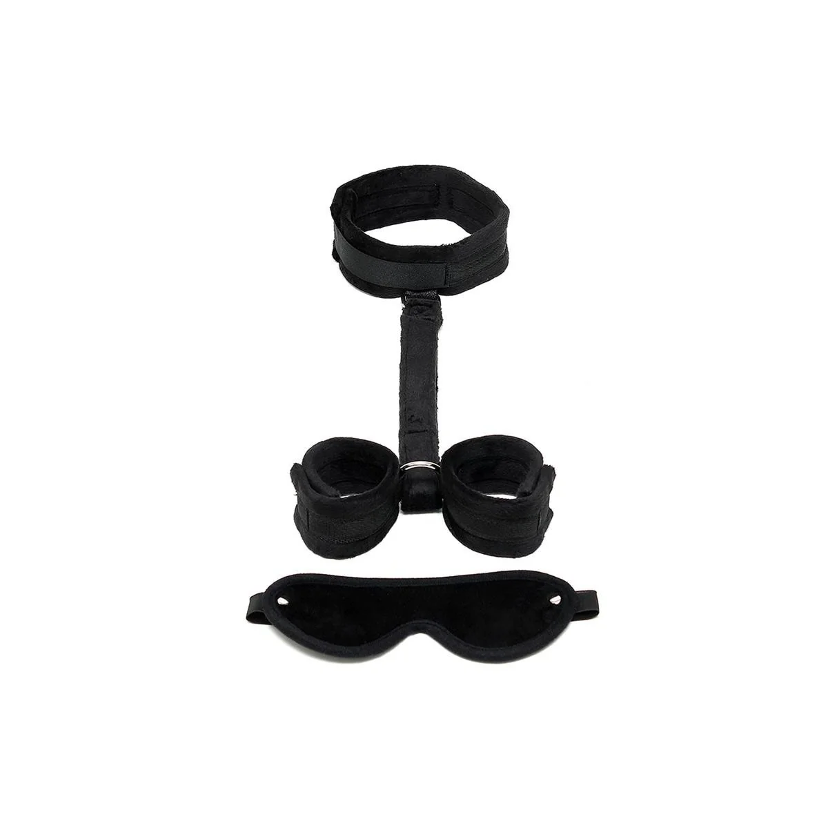 Set 2 Stück Schwarz von Bondage Play kaufen | Fesselliebe