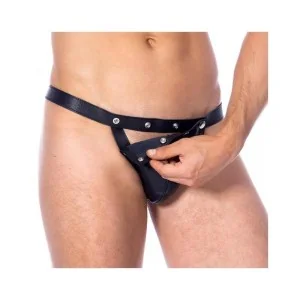 Verstellbarer Slip aus Leder One Size von Bondage Play kaufen | Fesselliebe
