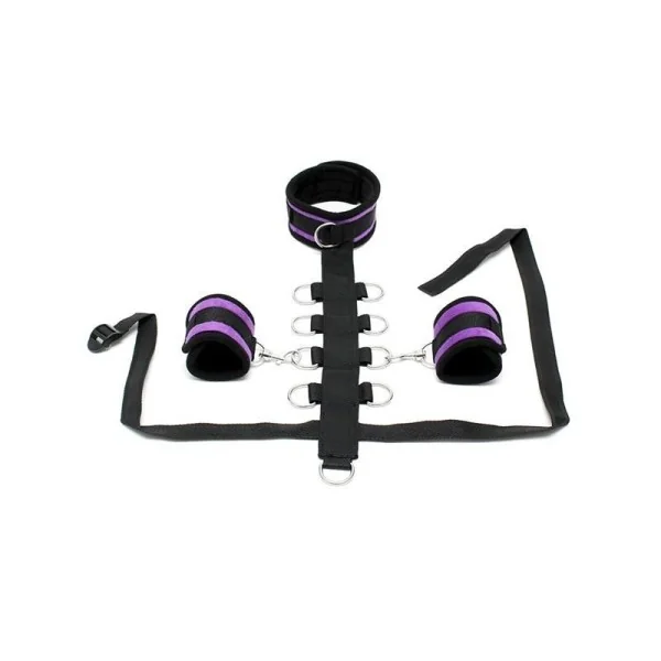 Stehkragen mit Manschetten Purpura von Bondage Play kaufen | Fesselliebe