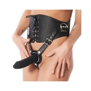 Korsett mit Latex-Dildo von Bondage Play kaufen | Fesselliebe