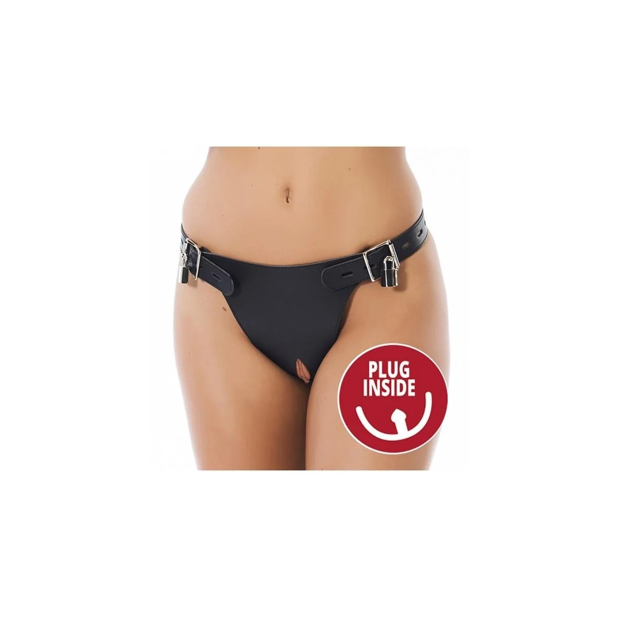 Keuschheitsslip mit Anal-Plug von Bondage Play kaufen | Fesselliebe