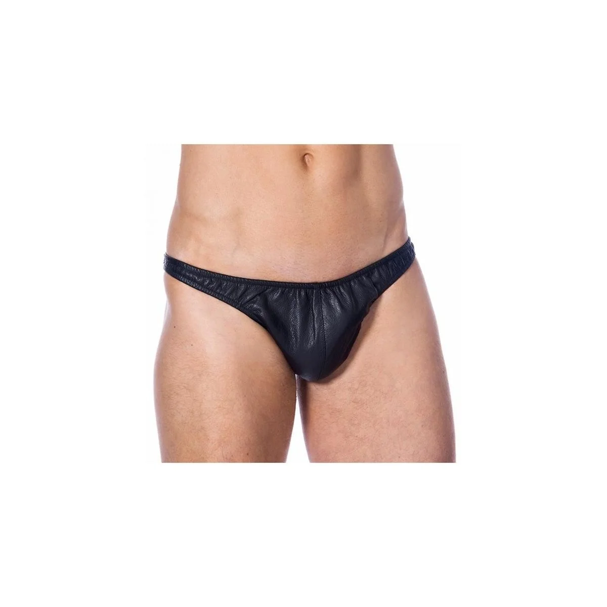 Leder Slip schwarz von Bondage Play kaufen | Fesselliebe