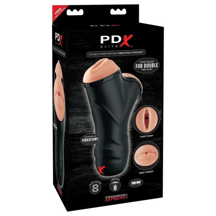 Pdx Elite Double Penetration Vibrations-Masturbator von Pdx Elite | Fesselliebe.de