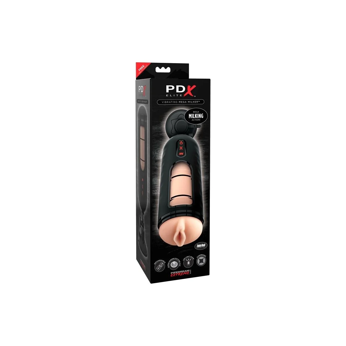 Masturbator mit Vibration Mega Milker von Pdx Elite | Fesselliebe.de