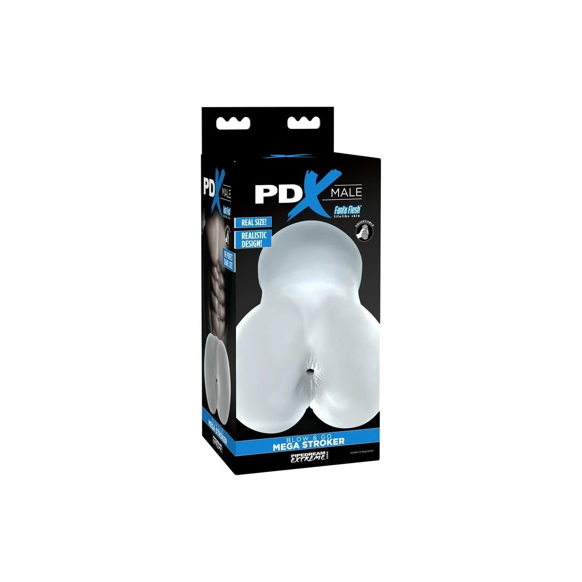 Masturbator Male Blow And Go Mega Clear von Pdx Male | Fesselliebe.de