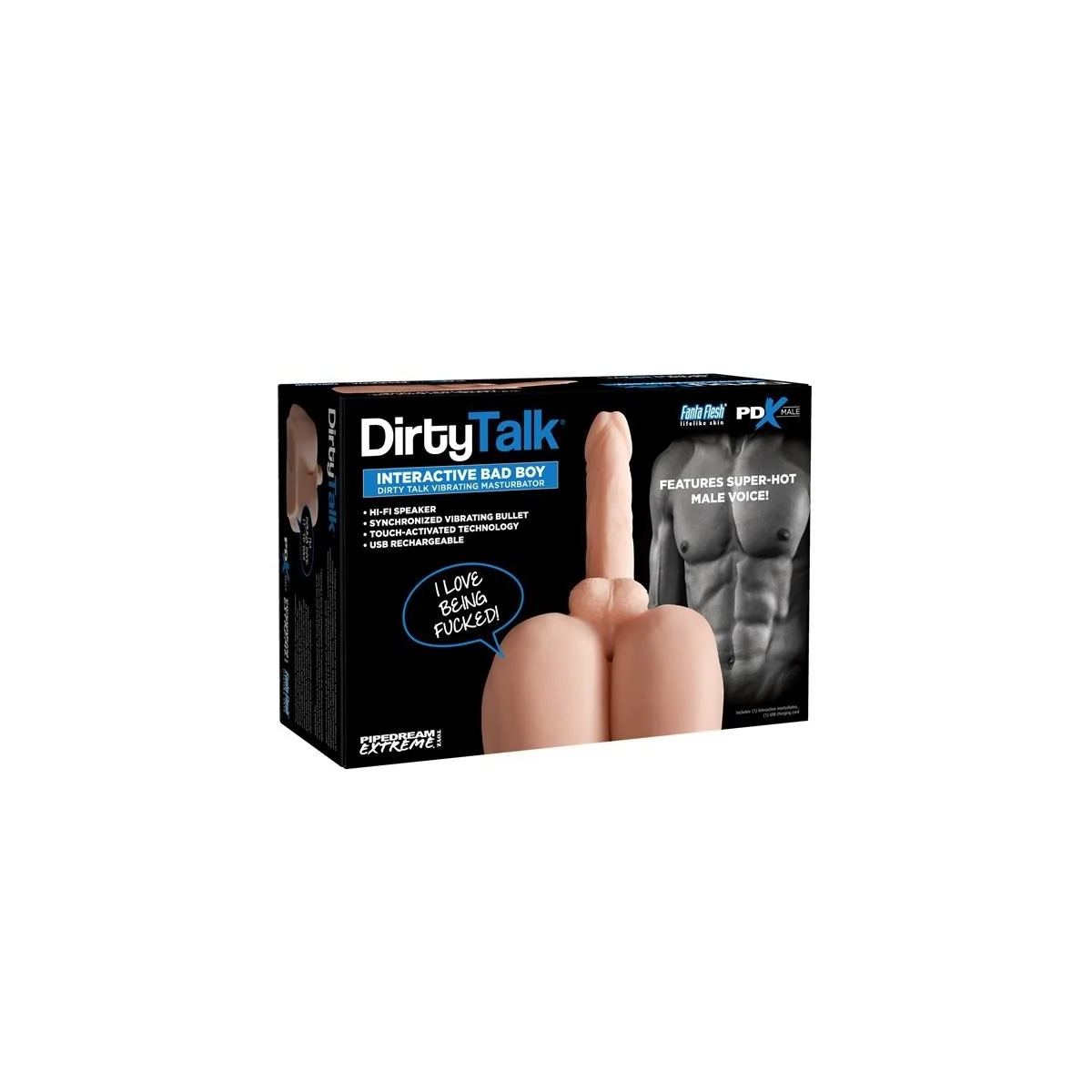 Interaktiver Masturbator Dirty Talk Bad Boy von Pdx Male | Fesselliebe.de