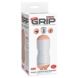 Pipedream Extreme Toyz Enge Vagina & Mund Masturbator Weiss von Pdx Toyz | Fesselliebe.de