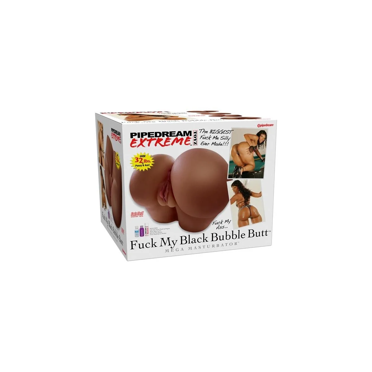 Pipedream Extreme Toyz Fuck My Black Bubble Butt Schwarz von Pdx Toyz | Fesselliebe.de