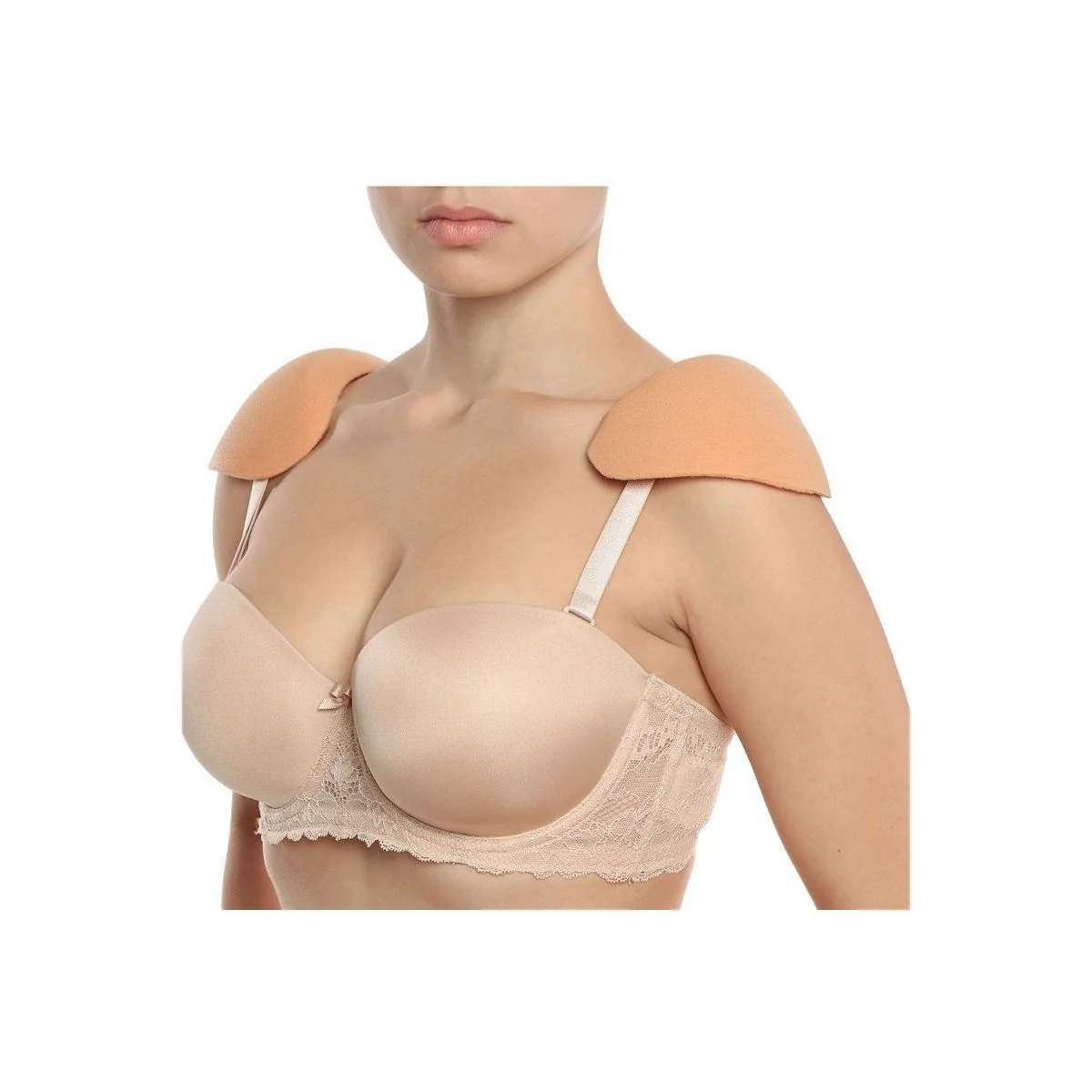 Schulterprotektoren Unterstützen Beige von Bye Bra - Accessories kaufen | Fesselliebe