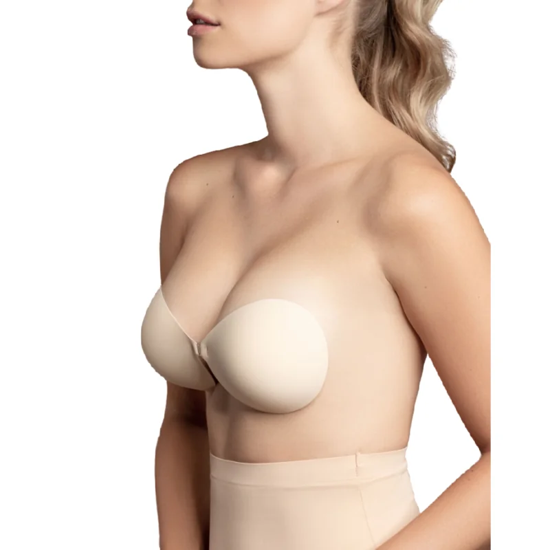 BH unsichtbar Beige Cup D von Bye Bra - Bras kaufen | Fesselliebe