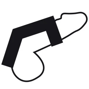 ♥ Verstellbarer Penis- und Hodenring aus Kunstleder von Darkness Bondage ♥