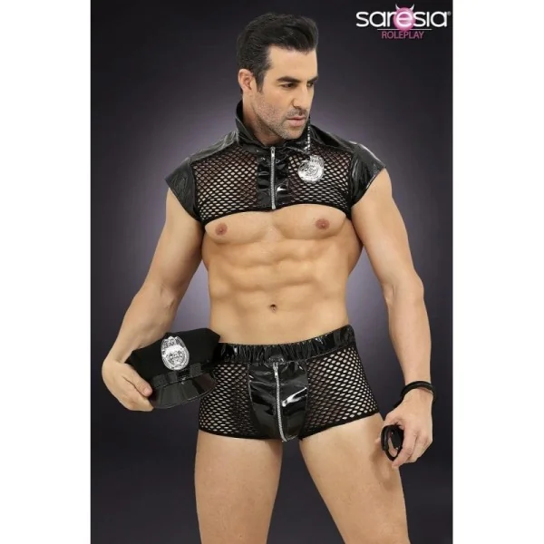 Polizisten Kostüm 18281 von Saresia Men Roleplay kaufen | Fesselliebe