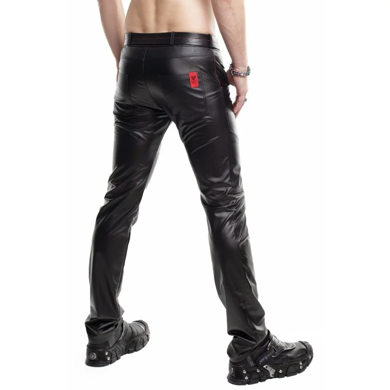 LANGE KLASSISCHE HERREN HOSE RMVITALE001 SCHWARZ VOB REGNES FETISH PLANET 2