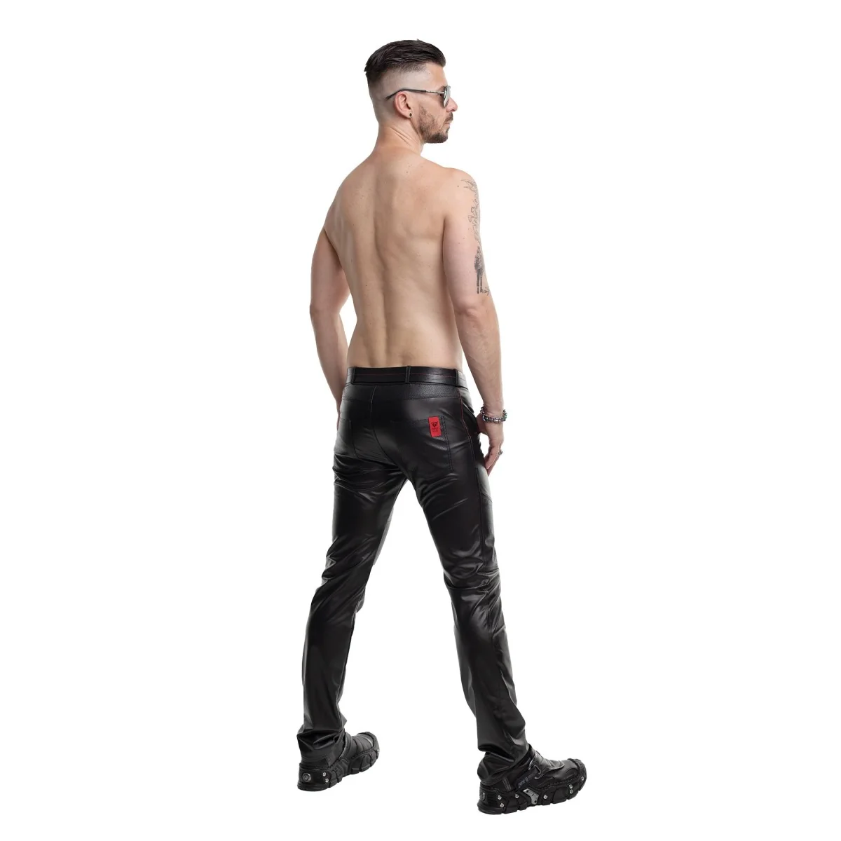 LANGE KLASSISCHE HERREN HOSE RMVITALE001 SCHWARZ VOB REGNES FETISH PLANET