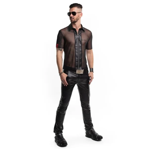 LANGE KLASSISCHE HERREN HOSE RMVITALE001 SCHWARZ VOB REGNES FETISH PLANET