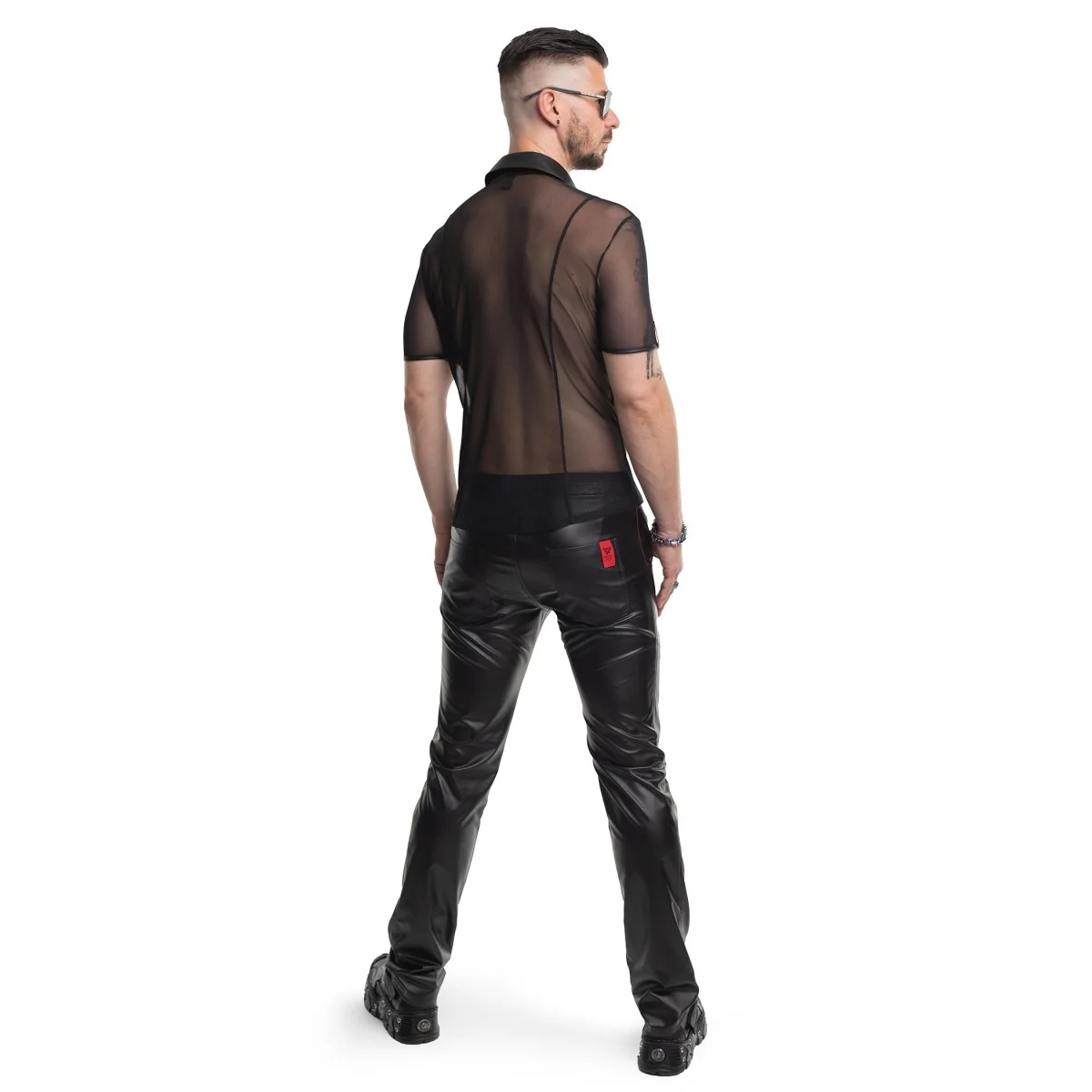 LANGE KLASSISCHE HERREN HOSE RMVITALE001 SCHWARZ VOB REGNES FETISH PLANET