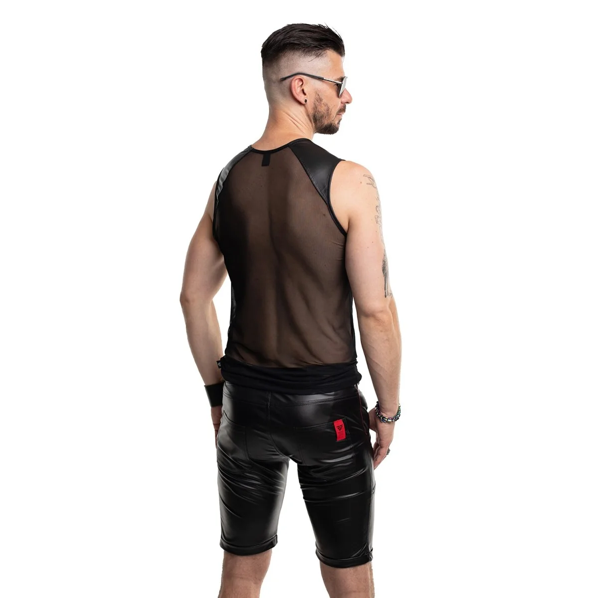 HERREN SHIRT RMSILVESTRO001 SCHWARZ VON RFP RED MARK 3