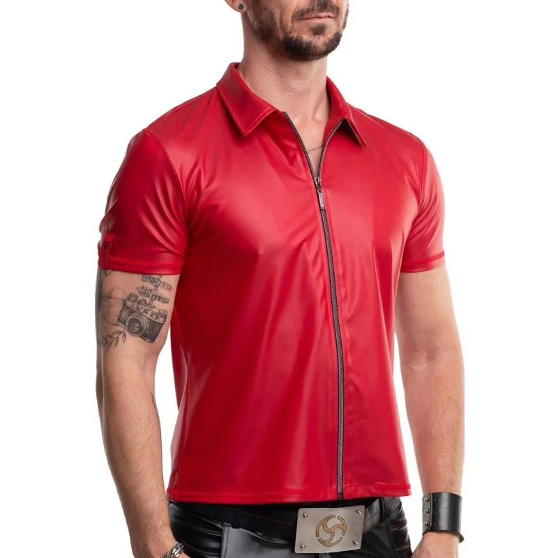HERREN T-SHIRT RMMAURICIO001 ROT VON RFP RRD MARK 3