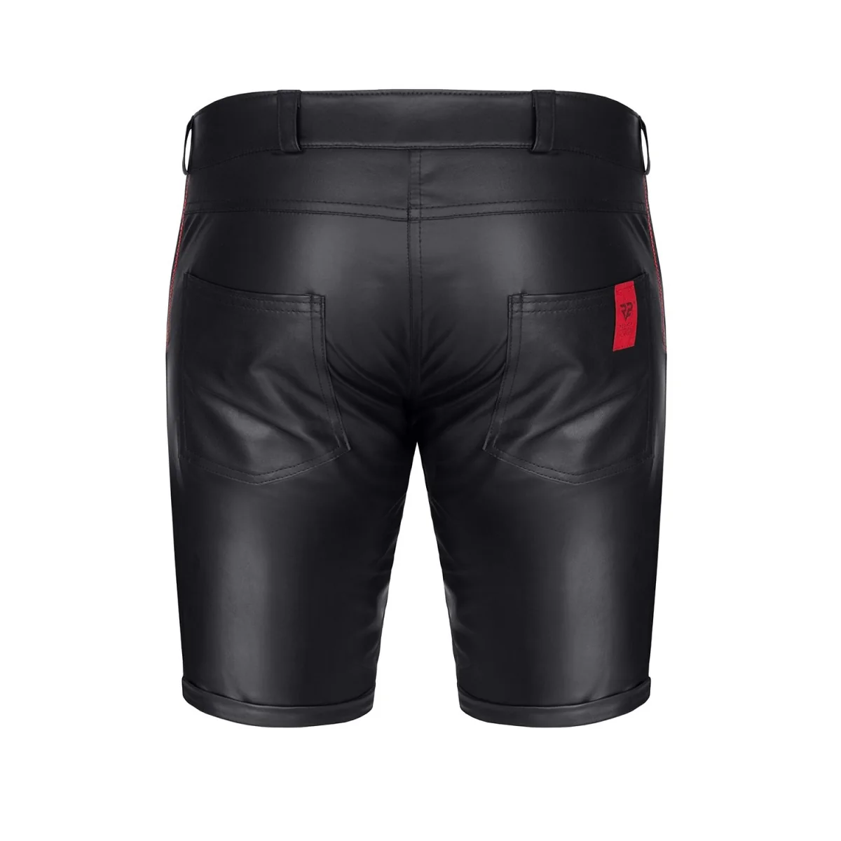 HERREN SHORTS RMNORBERTO001 SCHWARZ VON REGNES FETISH PLANET RED MARK 3