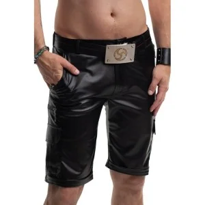 HERREN SHORTS RMPAOLO001 SCHWARZ VON REGNES FETISH PLANET RED MARK 3