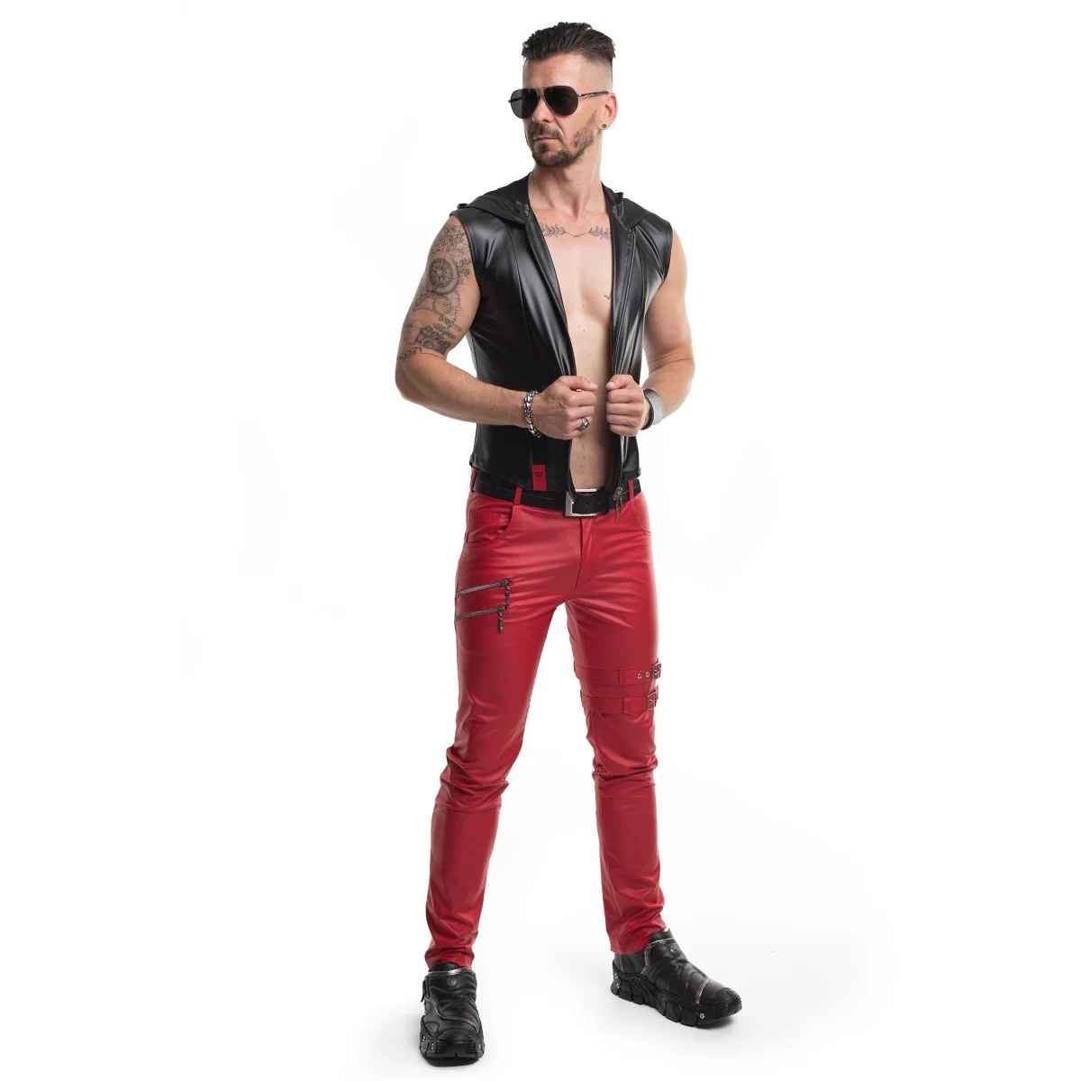lange Herren Hose RMTommaso002 rot kaufen | Fesselliebe